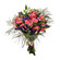 alstroemerias and roses bouquet. Perm