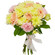 bouquet of cream roses. Perm