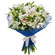 bouquet of white orchids. Perm