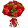 bouquet of roses and carnations. Perm
