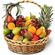 fruit basket with pineapple. Perm